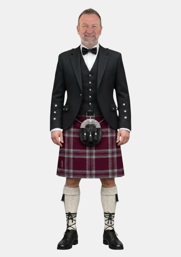 Tynecastle Park Tartan Kilt Outfit