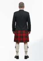 Wallace Tartan Kilt Outfit Back
