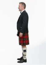 Wallace Tartan Kilt Outfit Left Side
