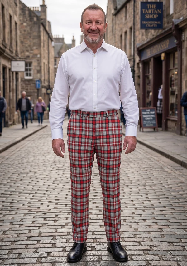 Alloway Rose Tartan Trouser