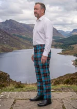 Angus Tartan Trouser Left