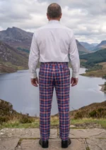 Auld Alliance Tartan Trouser Back