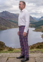 Auld Alliance Tartan Trouser Left