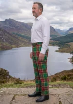 Baxter Tartan Trouser Left