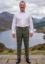 Berry Tribute Tartan Trouser