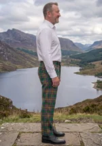 Berry Tribute Tartan Trouser Right