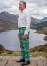 Bisset Tartan Trouser Left