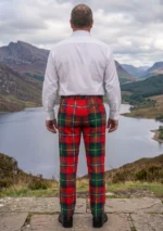 Boyd Tartan Trouser Back