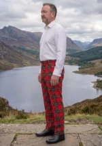 Bradley University Tartan Trouser Left