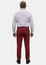 Bradley University Tartan Trouser Men Back
