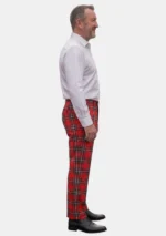 Bradley University Tartan Trouser Men RIght