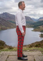 Bradley University Tartan Trouser Right