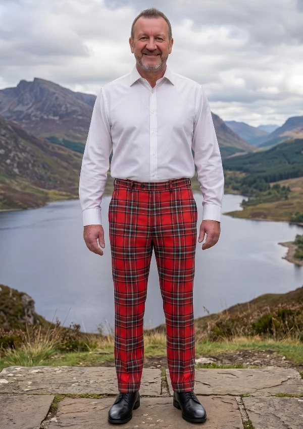 Bradley University Tartan Trouser