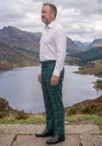 Brennan, B Tartan Trouser Left