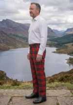 Brodie Tartan Trouser Left