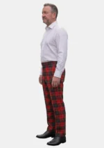 Brodie Tartan Trouser Men Left