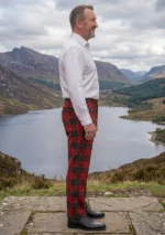 Brodie Tartan Trouser Right