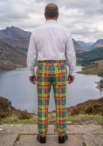 Buchanan Ancient Tartan Trouser Back