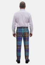 Buchanan Blue Tartan Trouser Men Back
