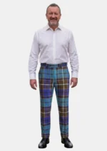 Buchanan Blue Tartan Trouser Men Front