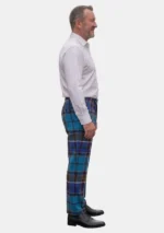 Buchanan Blue Tartan Trouser Men Right