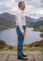 Buchanan Blue Tartan Trouser RIght