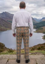 Burberry Tartan Trouser Back