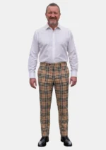 Burberry Tartan Trouser Men Front