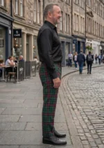 Burns Heritage Tartan Trouser Right