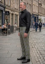 Burns Tartan Trouser Left
