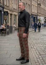 Caithness Tartan Trouser Left