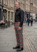 Caledonia Tartan Trouser Left