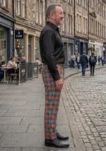 Caledonia Tartan Trouser Right