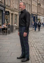 Callaghan Tartan Trouser Left