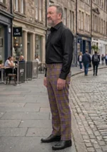 Cameron Of Lochiel Hunting Tartan Trouser Left