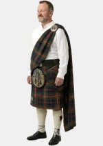 Cameron Tartan Great Kilt Left