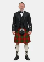 Cameron tartan kilt-antrekk