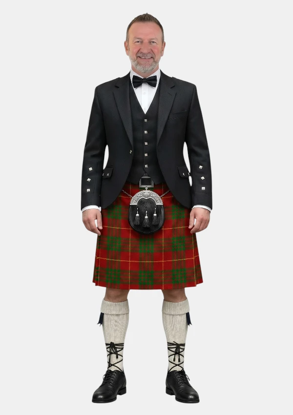 Cameron Tartan Kilt-outfit