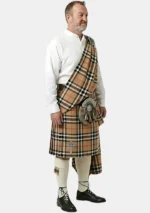 Campbell Thomson Tartan Great Kilt Right