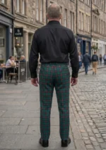 Carmichael Tartan Trouser Back