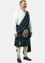 Douglas Blue Tartan Great Kilt Right