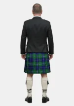 Douglas Tartan Kilt Outfit Rücken