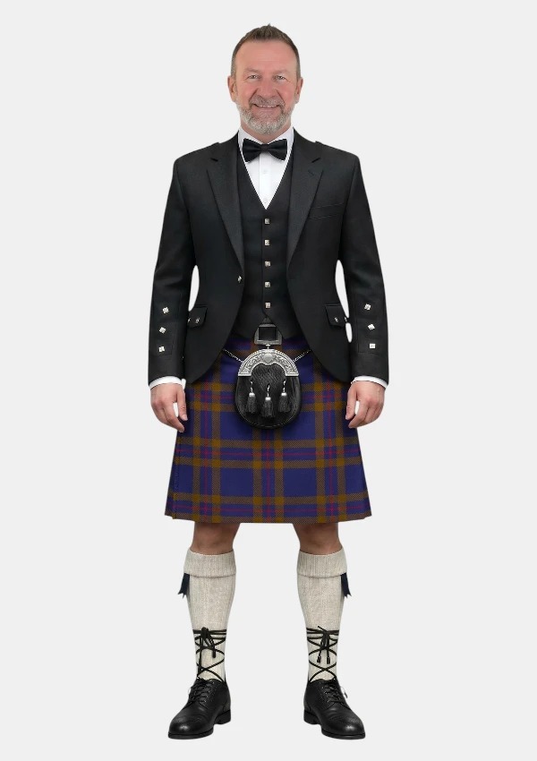 Traje de kilt em tartan Elliot