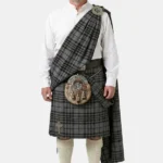 Grey Watch Tartan Great Kilt