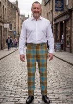 Hand Made Allan Tartan Trouser