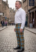 Hand Made Allan Tartan Trouser Left