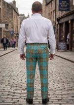 Hand Made Anderson Tartan Trouser Back