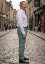 Hand Made Anderson Tartan Trouser Right