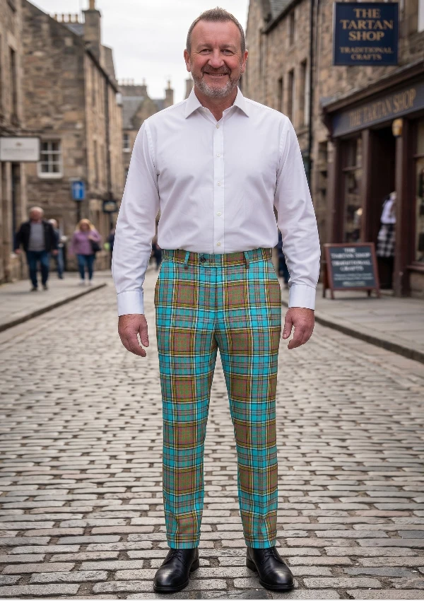 Hand Made Anderson Tartan Trouser