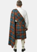 Macpherson Ancient Tartan Great Kilt Back